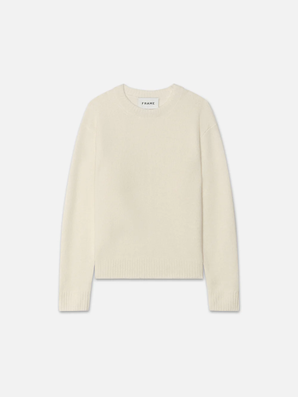 Lightweight Cashmere Silk Sweater  -- Vanilla