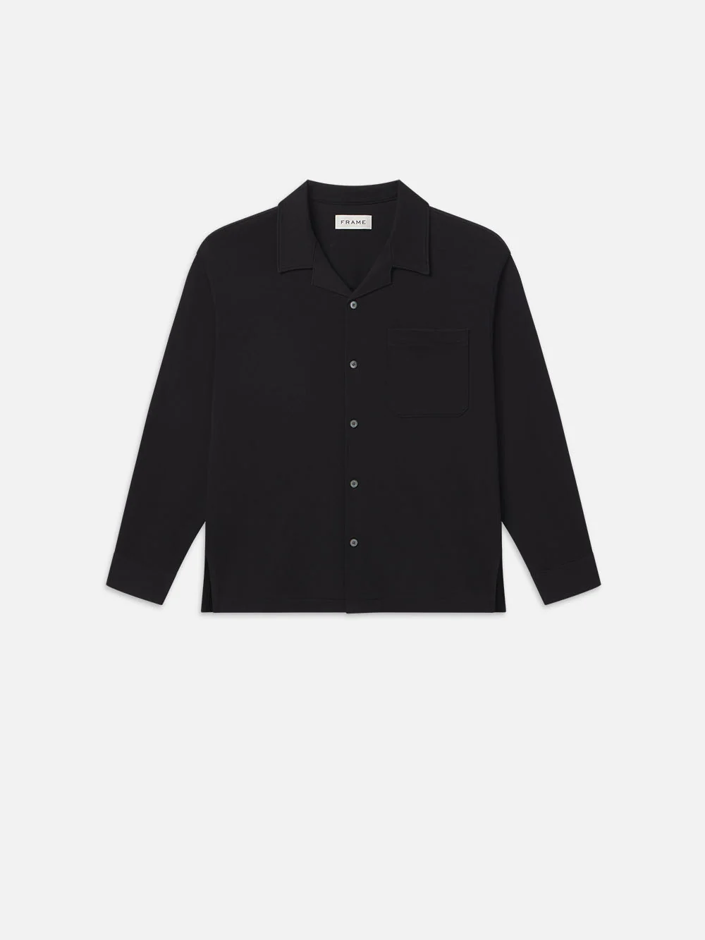 Duo Fold Relaxed Shirt -- Black
