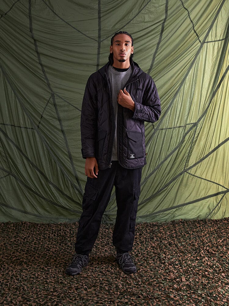 QUILTED FISHTAIL LINER