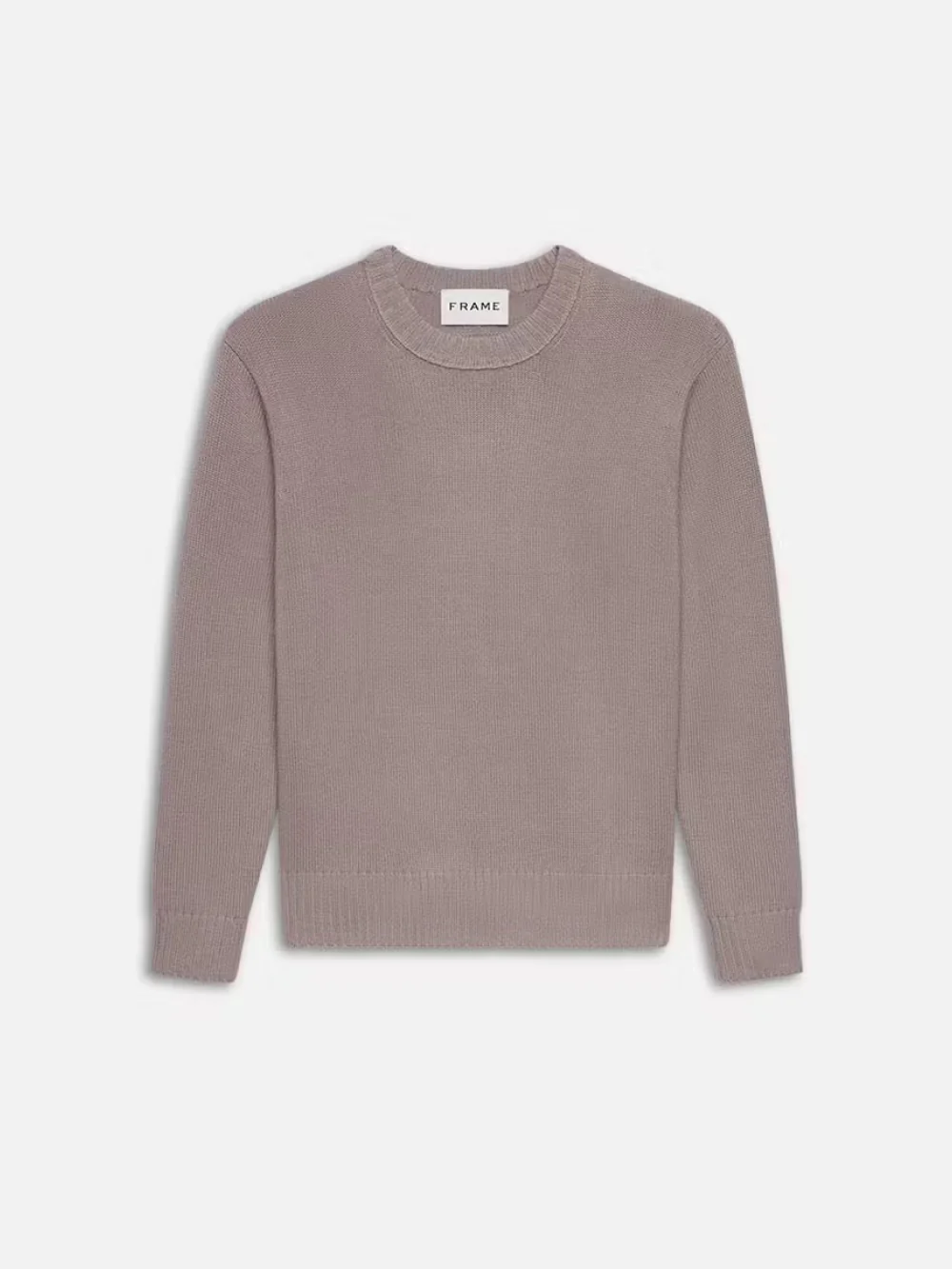 The Cashmere Crewneck Sweater -- Soft Lavender