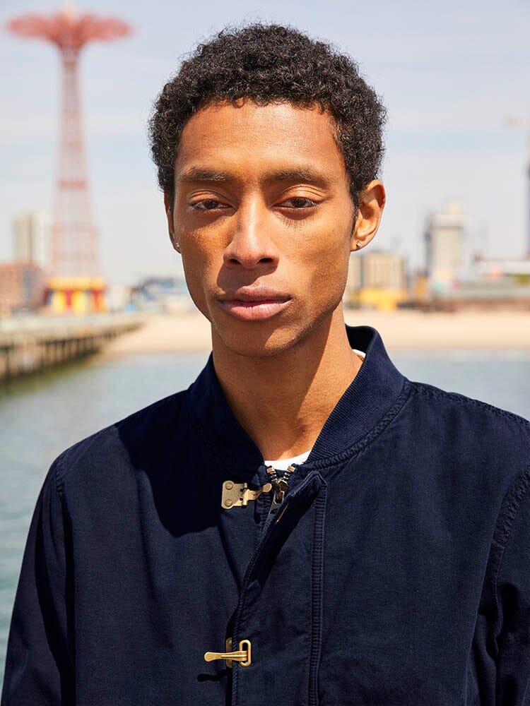 US NAVY DECK HOOKED MOD JACKET