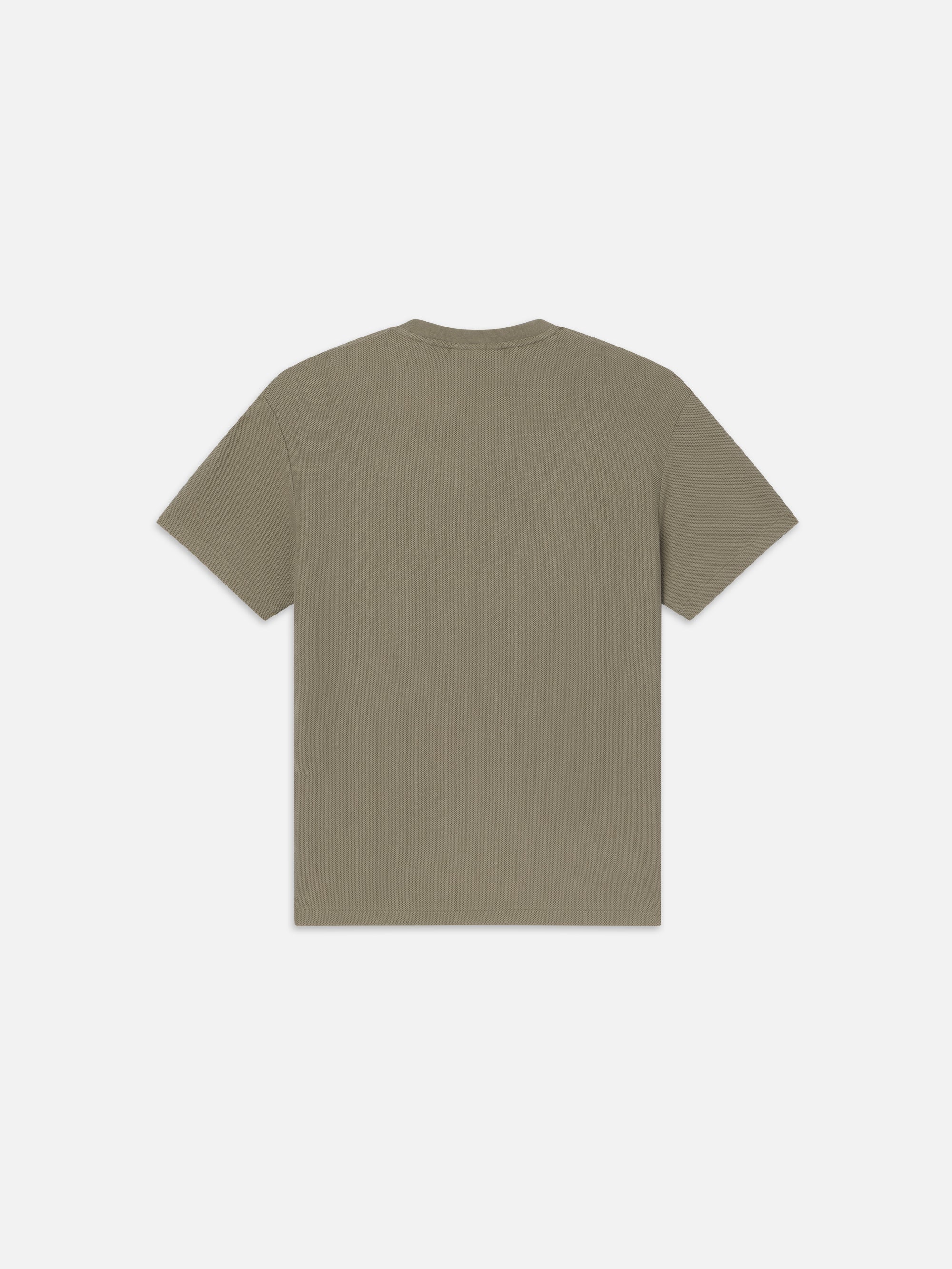 Jacquard Relaxed Tee -- Dry Sage