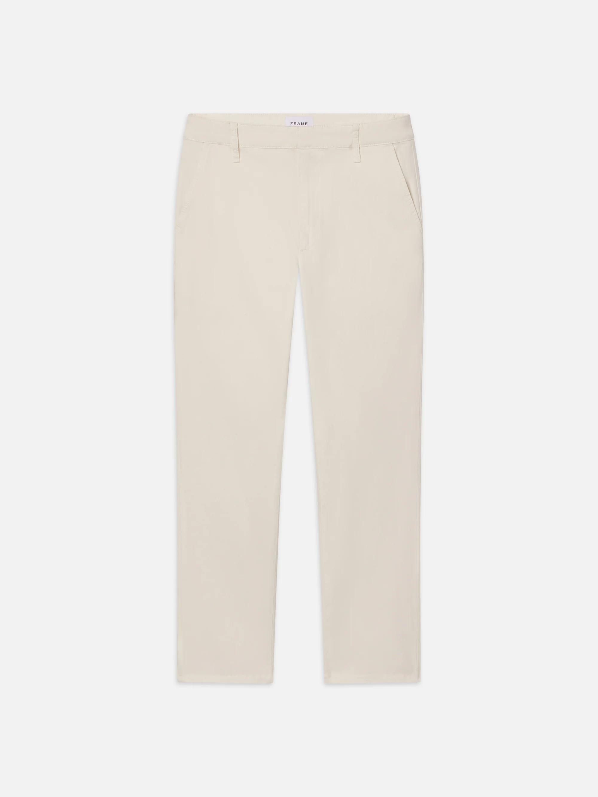 Slim Chino -- White Canvas