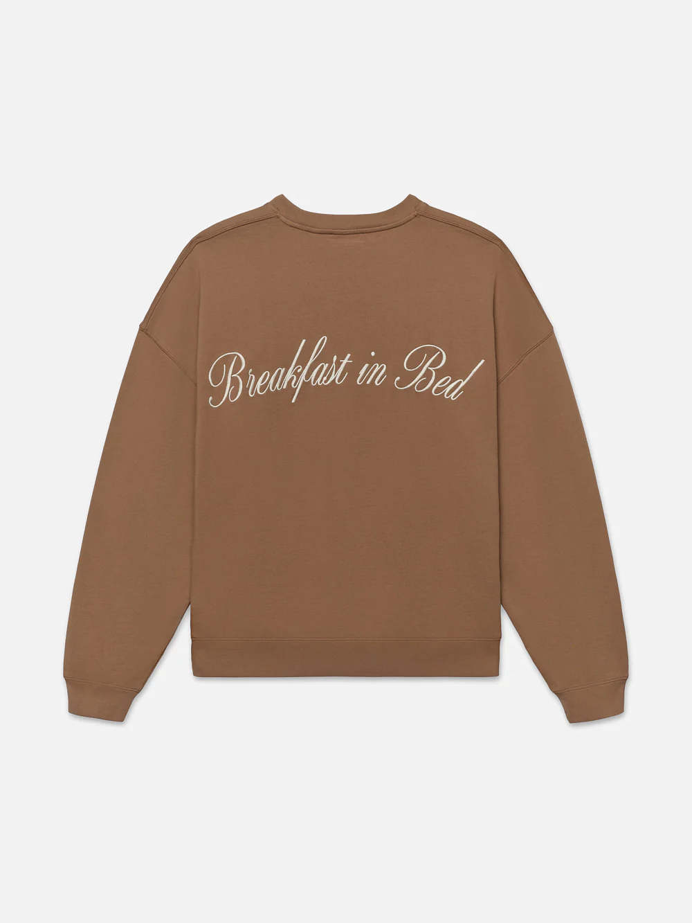 Ritz Unisex Breakfast In Bed Crewneck -- Camel
