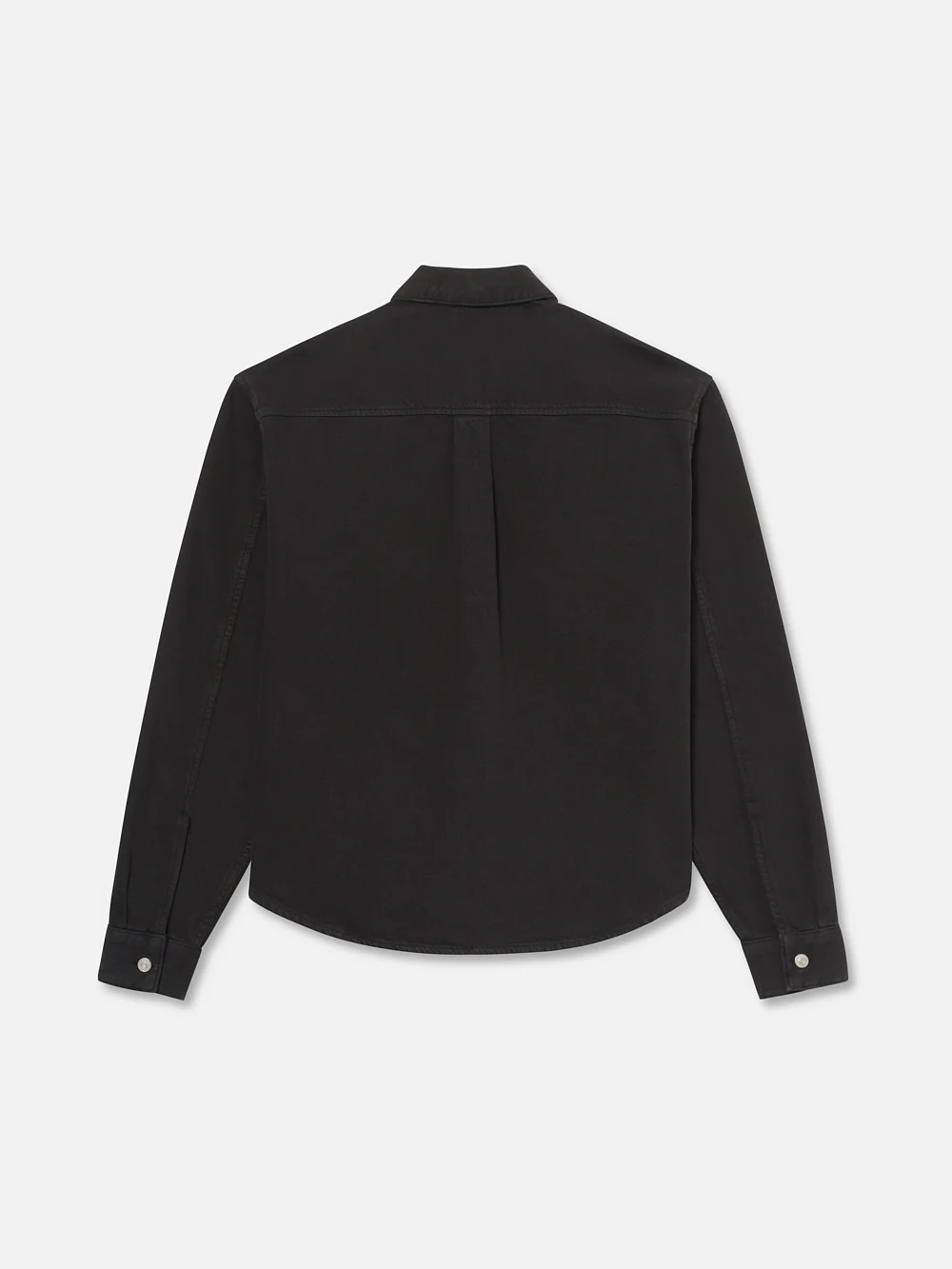 Textured Terry Overshirt -- Navy