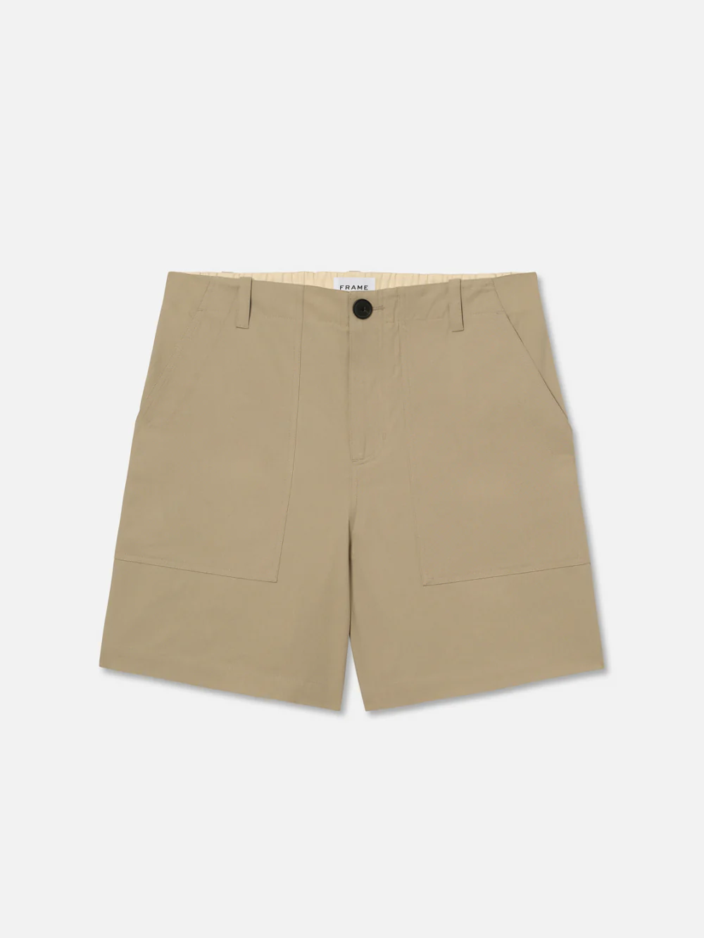 Patch Traveler Short -- Dark Beige