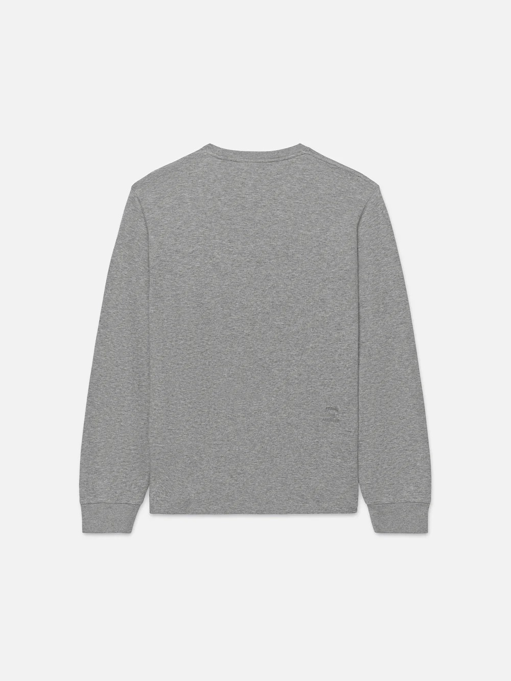 Duo Fold Long Sleeve Crew -- Heather Grey