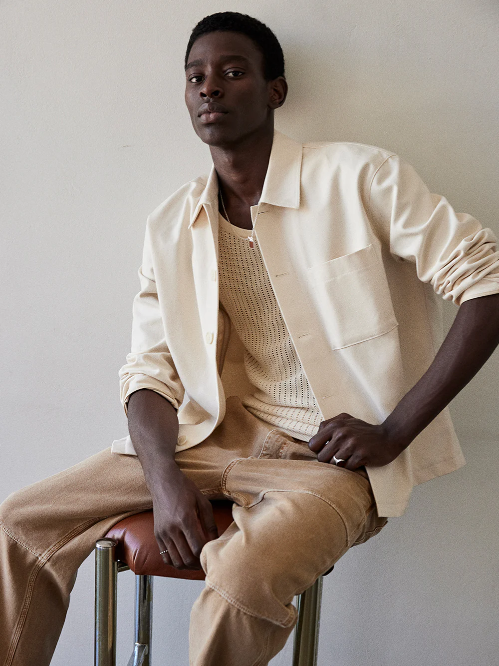 Canvas Workwear Pant -- Dusty Khaki