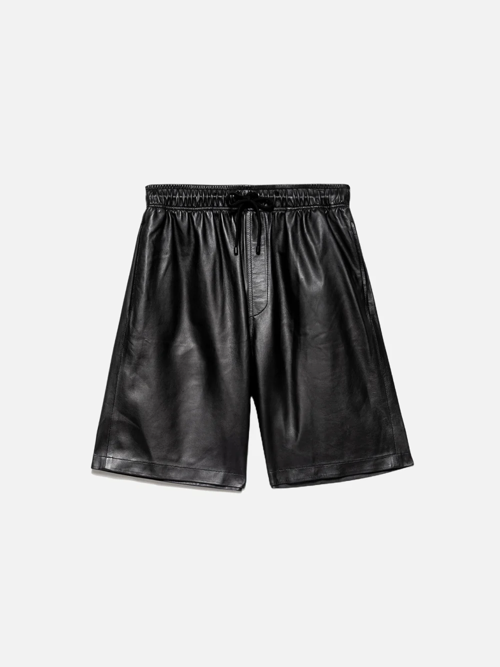 Leather Short -- Noir