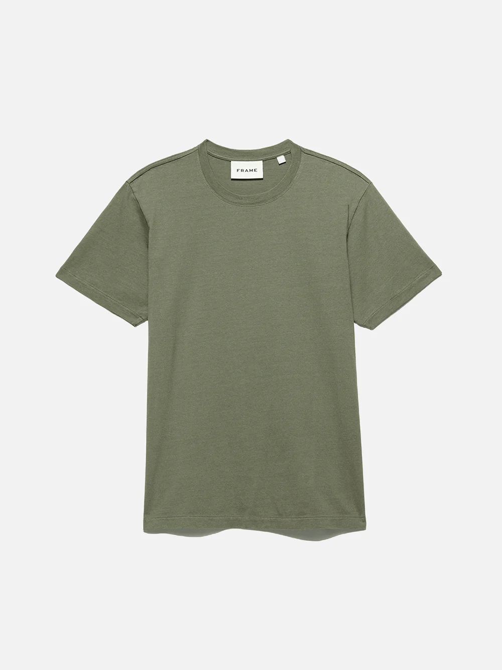 FRAME Logo Tee -- Khaki Green