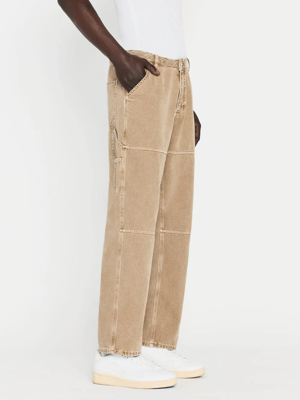 Canvas Workwear Pant -- Dusty Khaki