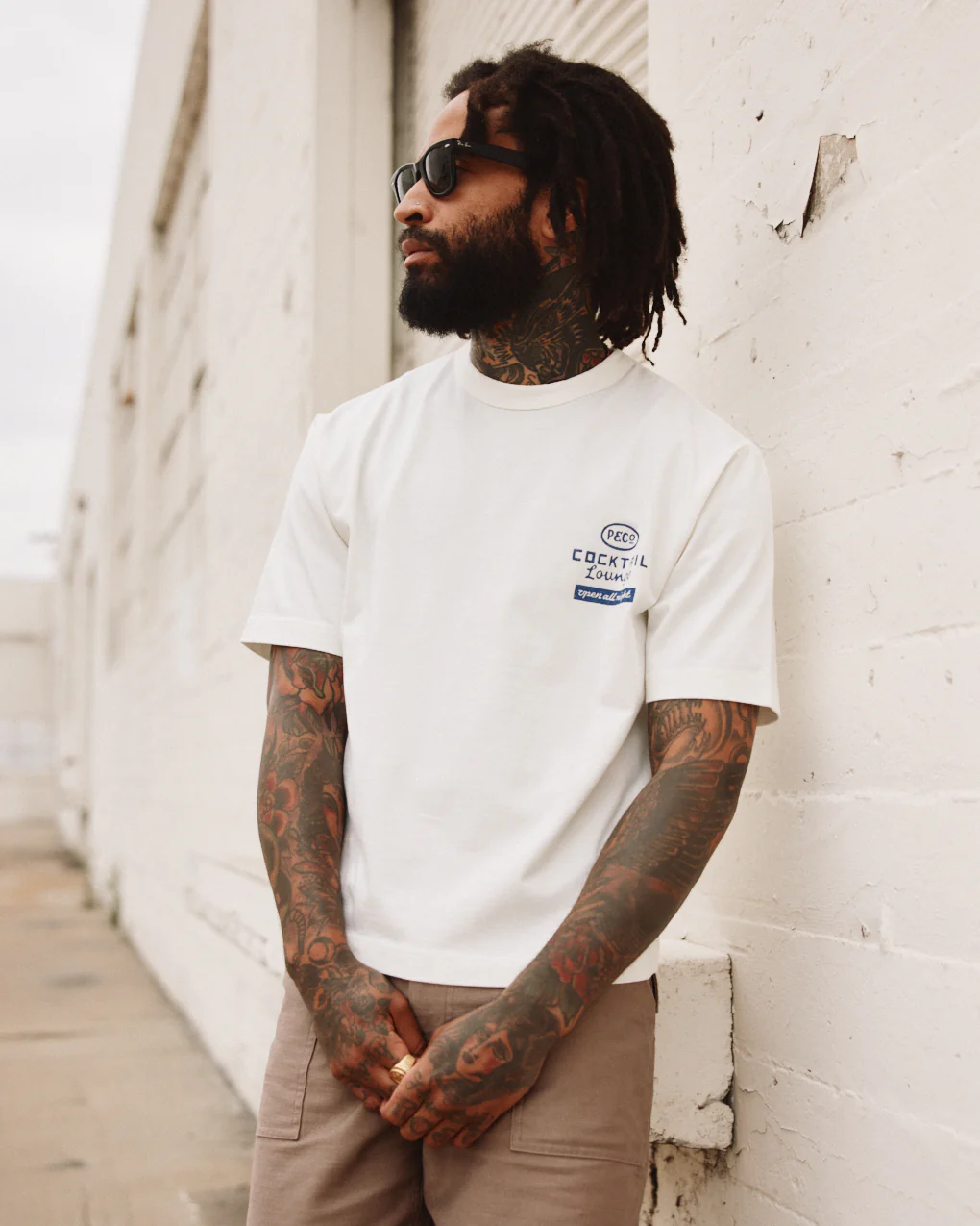 Karma Lounge Boxy T-Shirt - Off White