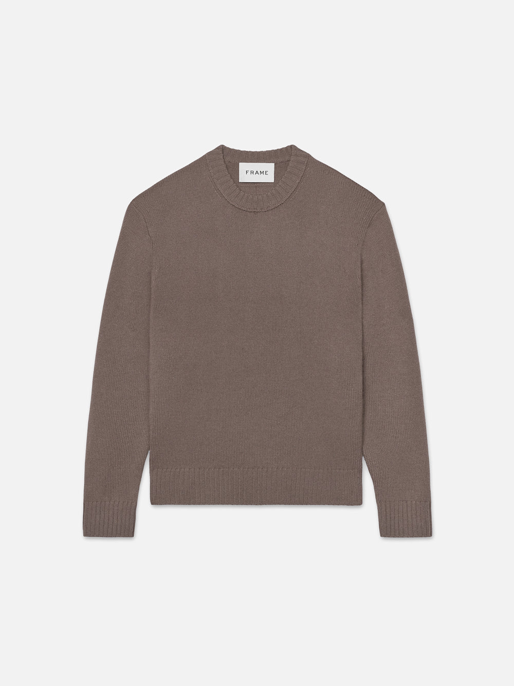The Cashmere Crewneck Sweater -- Dry Rose