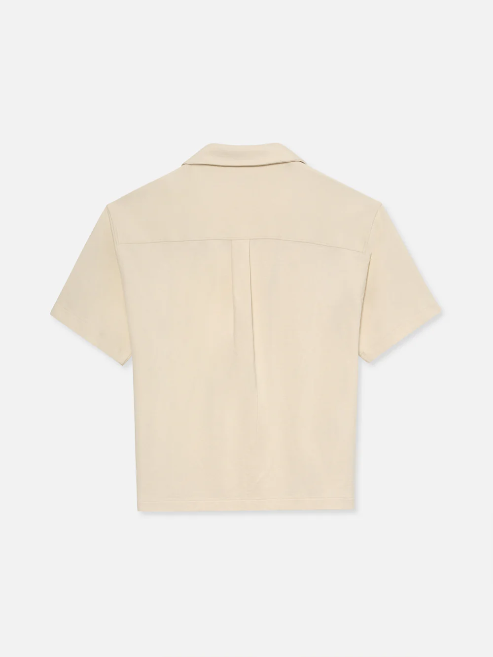 Duo Fold Relaxed Short Sleeve Shirt -- White Sand