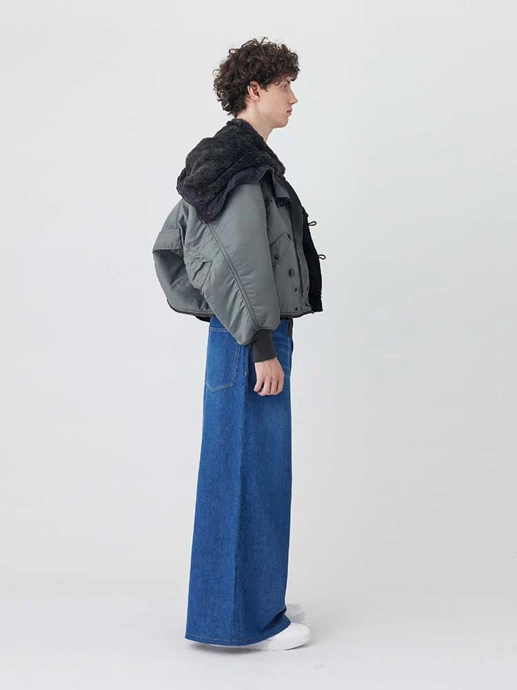 BEAUTIFUL PEOPLE X ALPHA DOUBLE END BOMBER JACKET