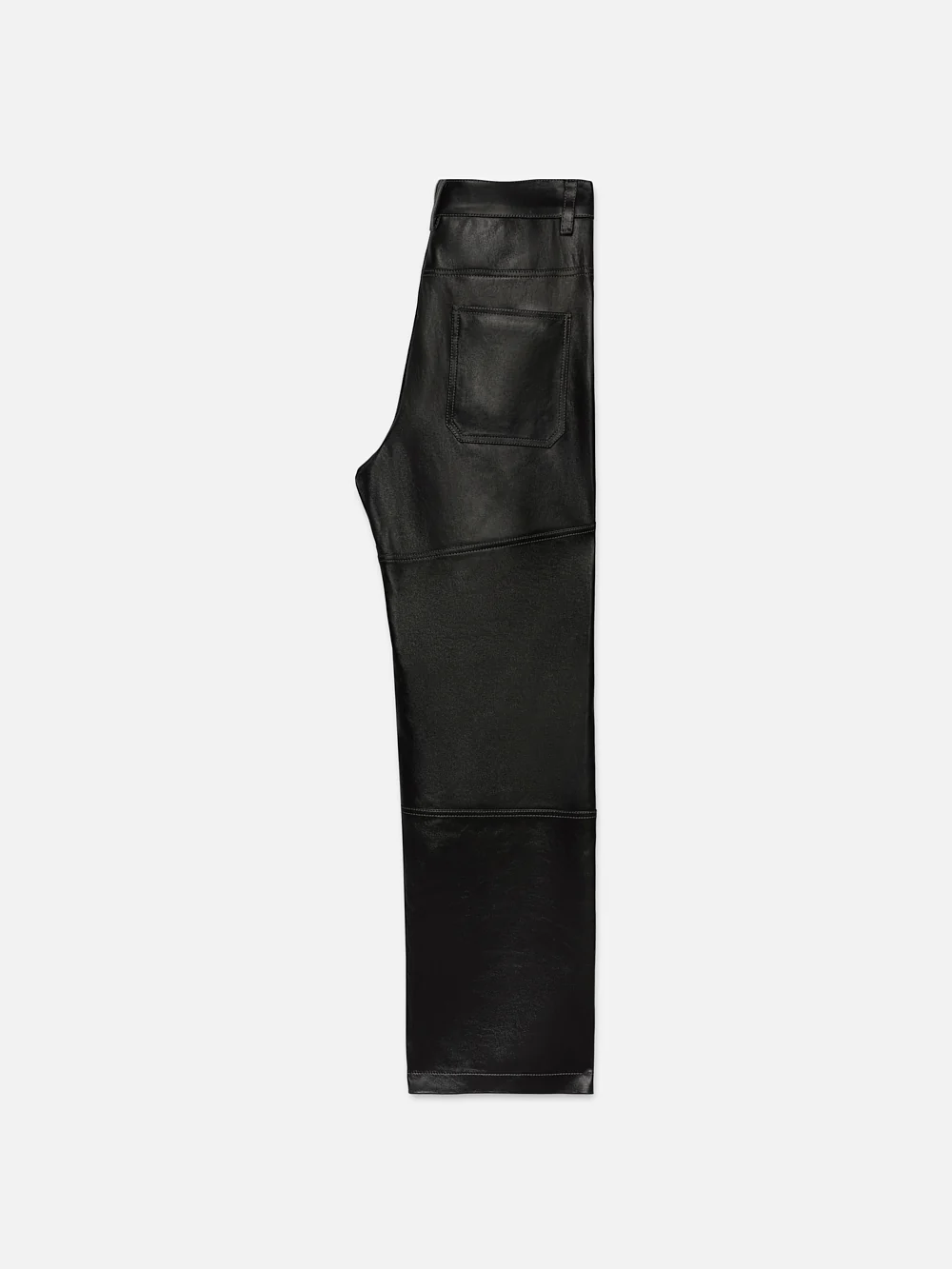 Leather Trouser -- Black