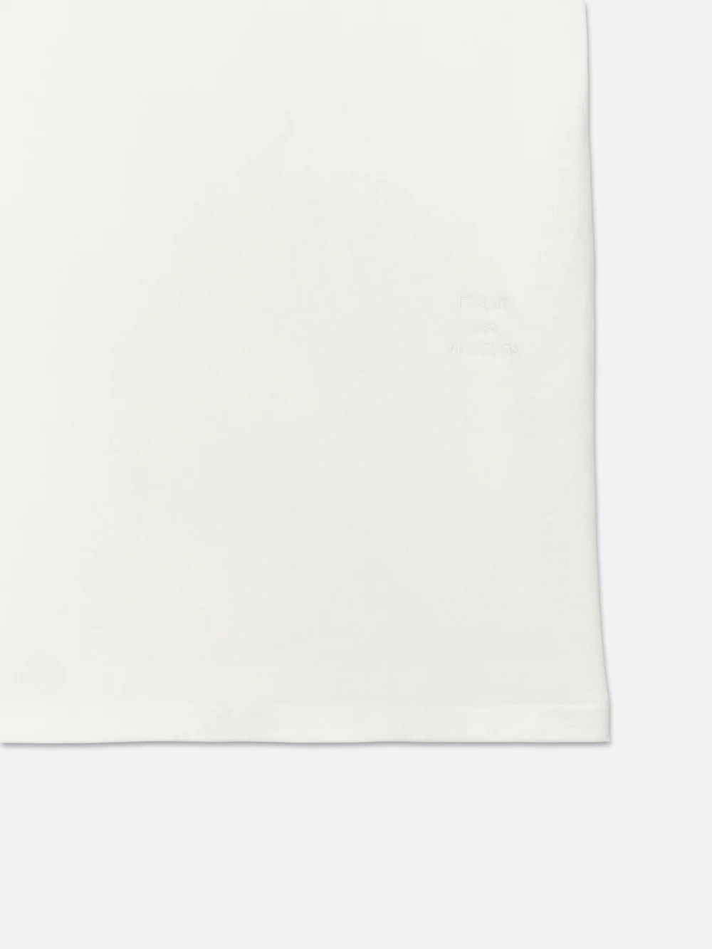 Duo Fold Tee -- White