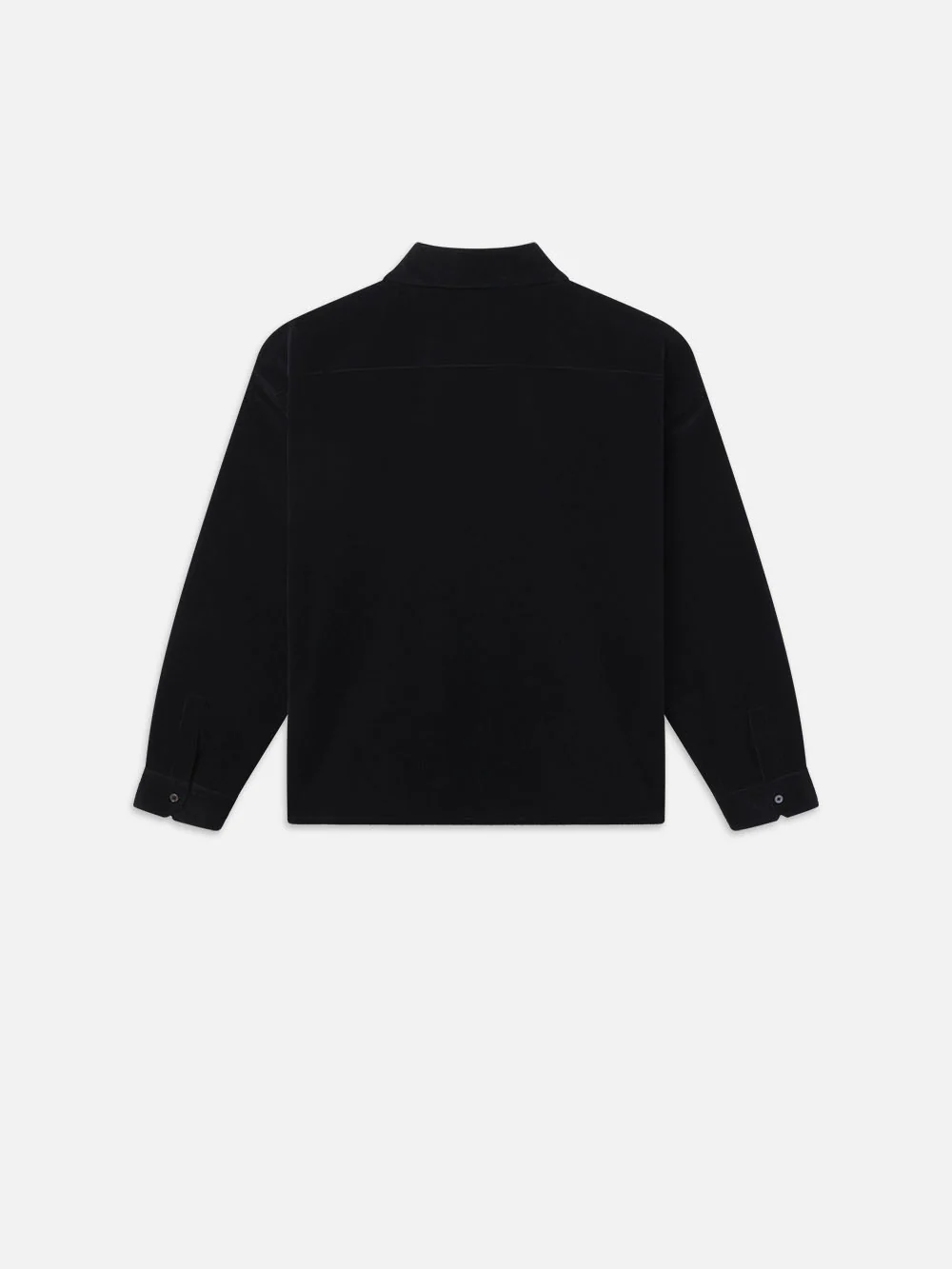 Relaxed Corduroy Overshirt -- Dark Navy