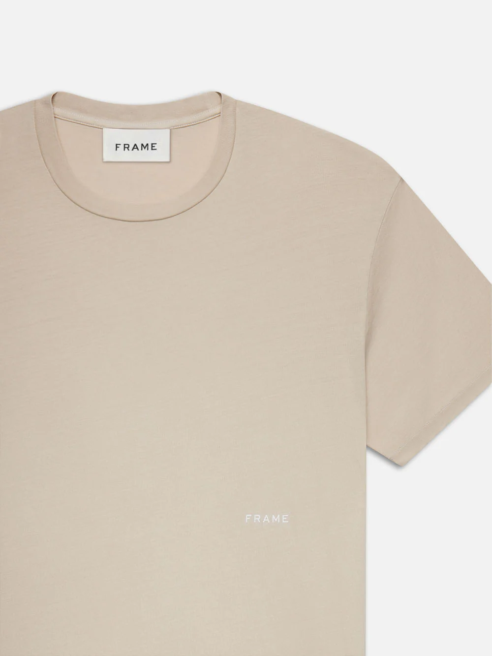 Relaxed Tee -- Washed Off White