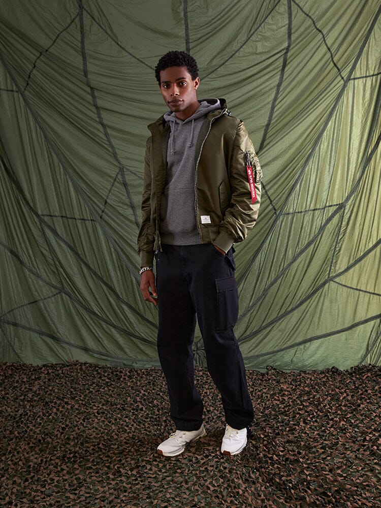 L-2B HOODED GEN II BOMBER JACKET