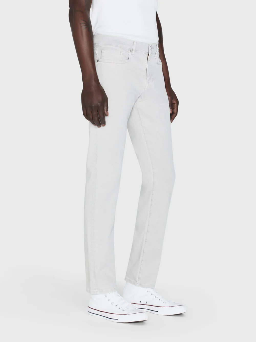 L'Homme Slim Twill -- Garage Blue Grey