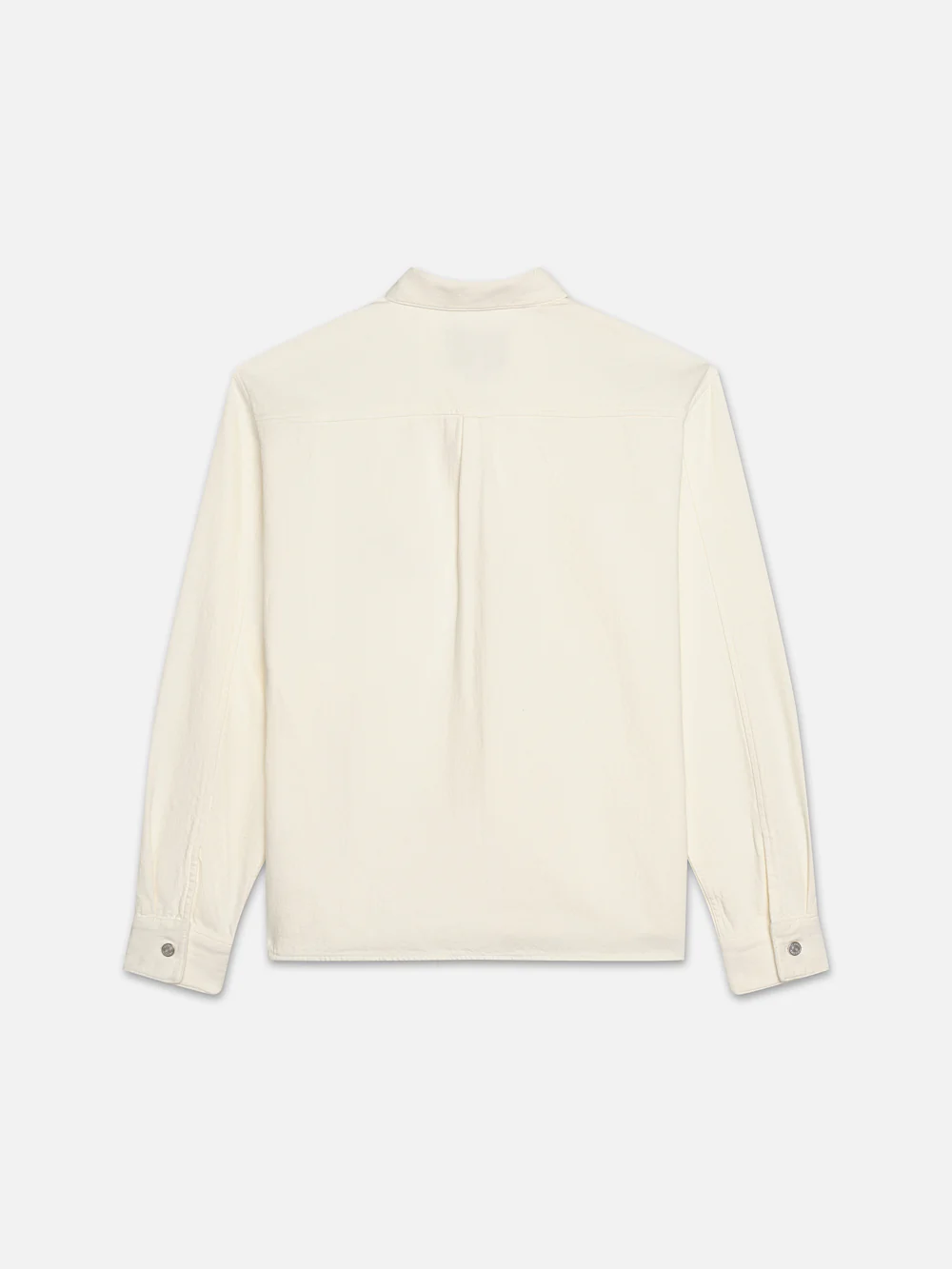 Textured Terry Overshirt -- Off White