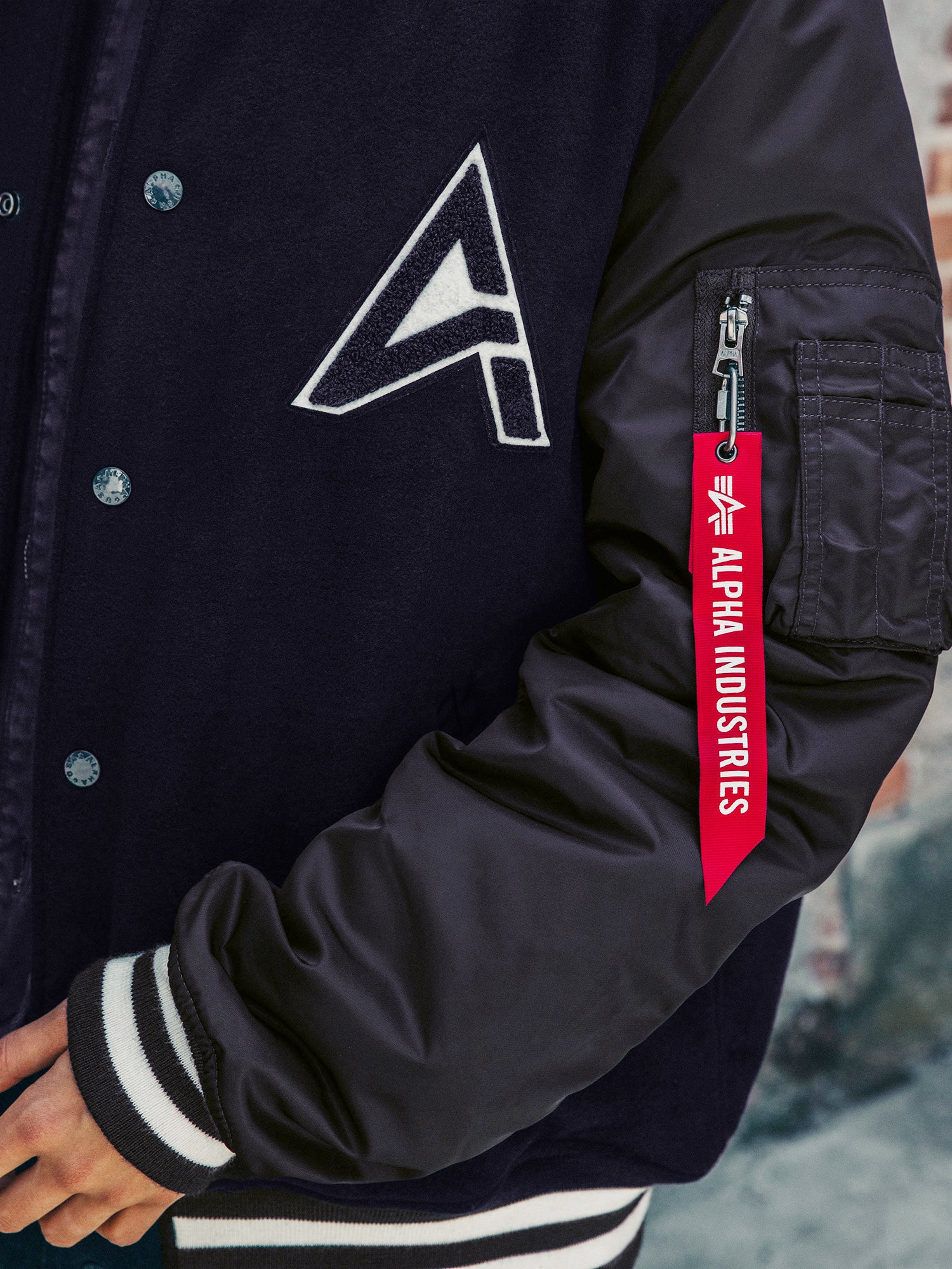 MA-1 WOOL VARSITY JACKET