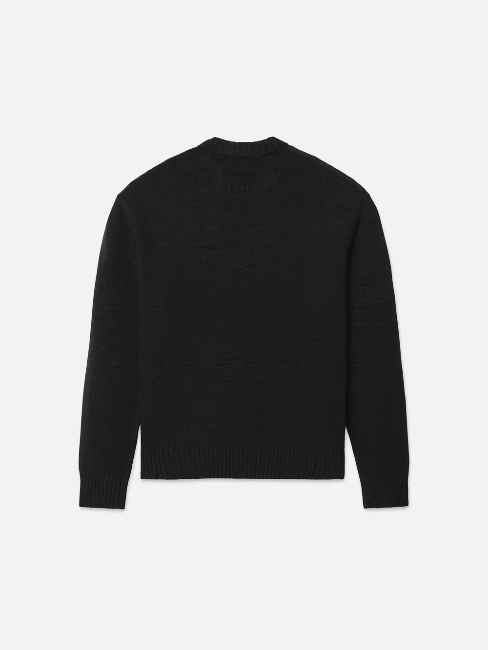 The Cashmere Crewneck Sweater -- Noir