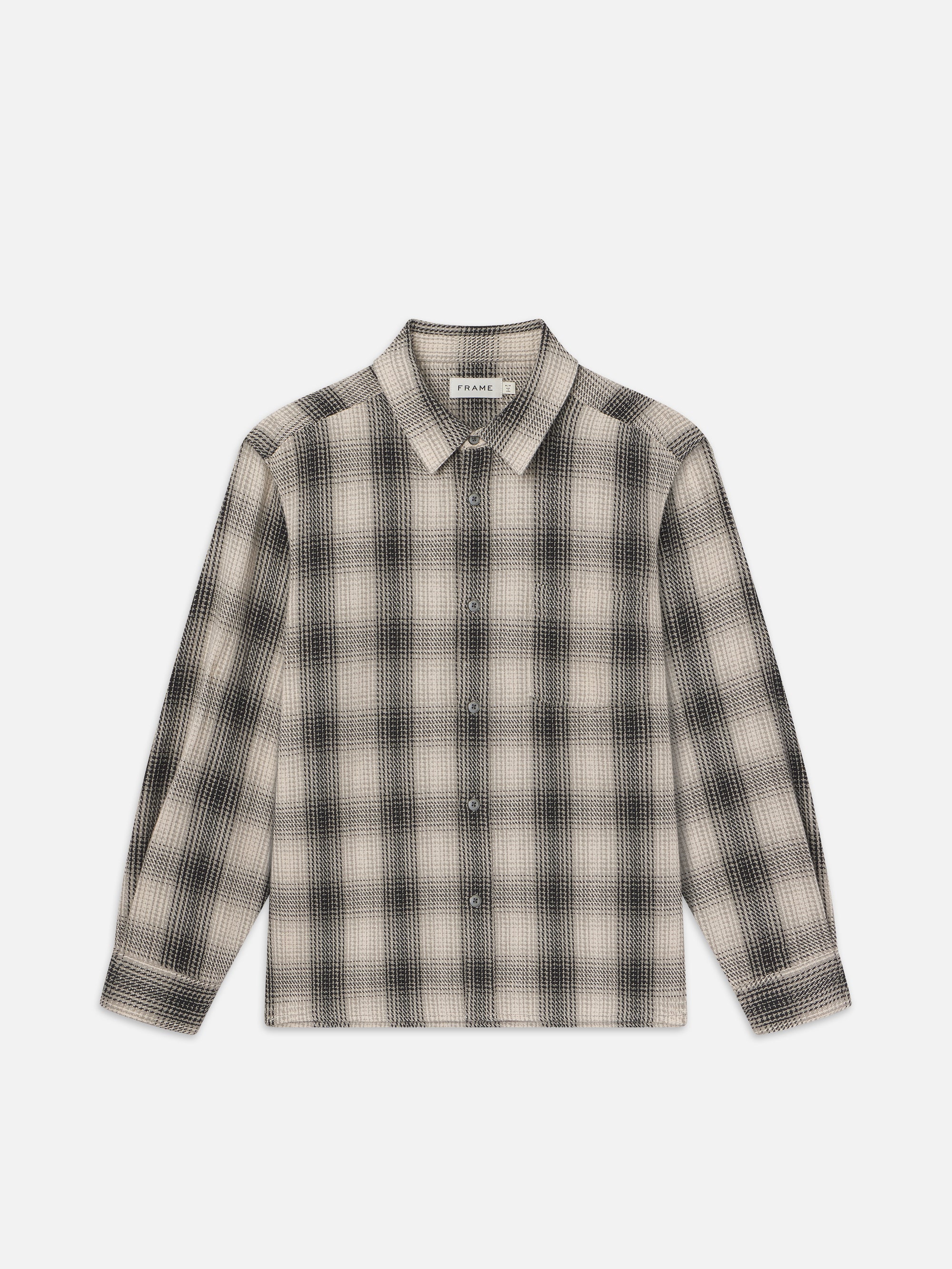 Baja Plaid Shirt -- Dark Navy