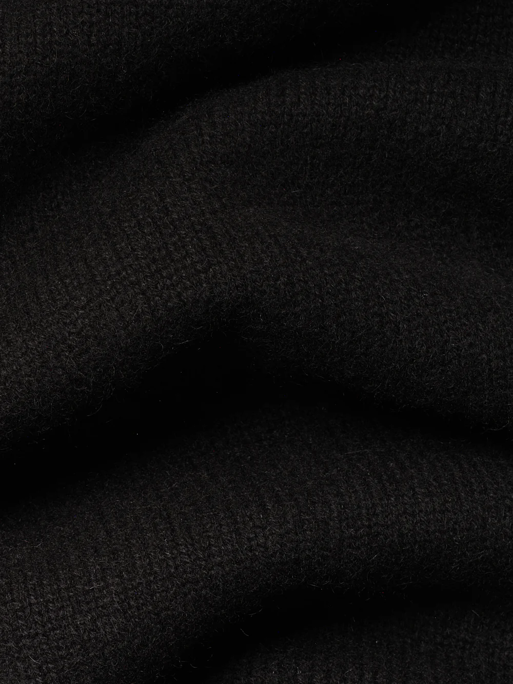 The Cashmere Crewneck Sweater -- Noir