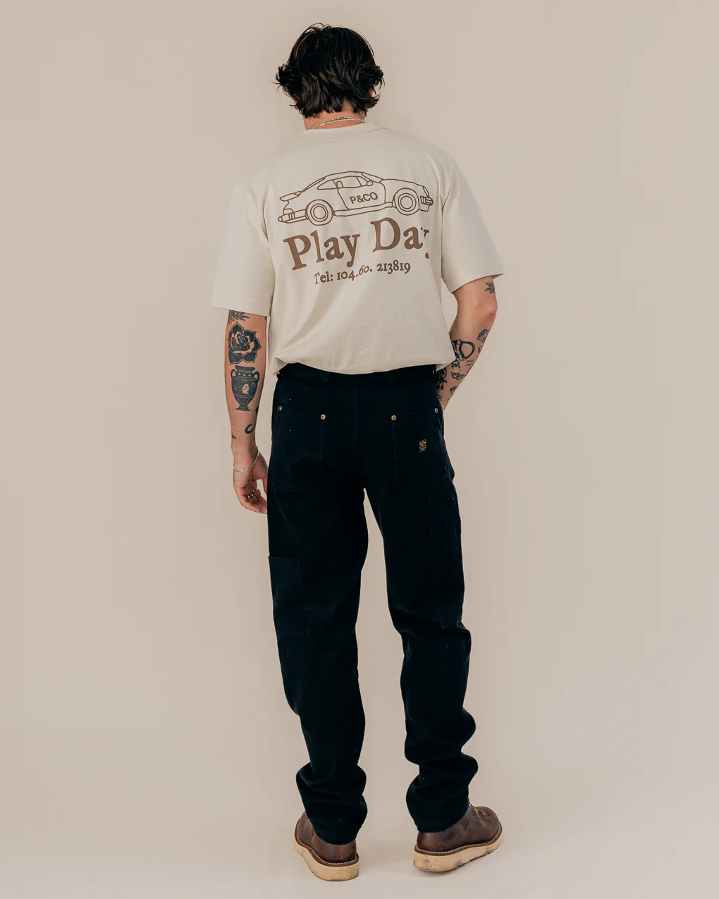 Play Day T-Shirt - Bone