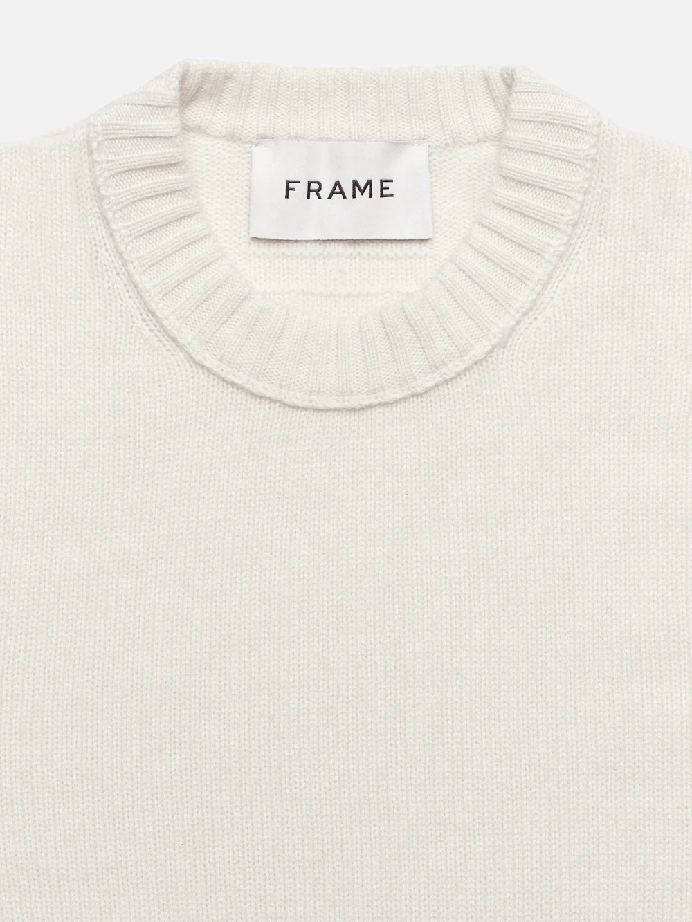 The Cashmere Crewneck Sweater -- Cream