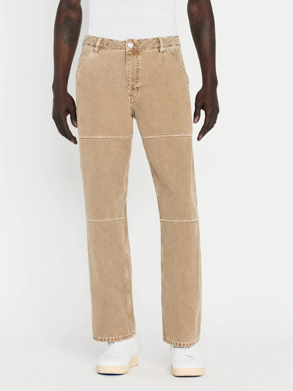 Canvas Workwear Pant -- Dusty Khaki