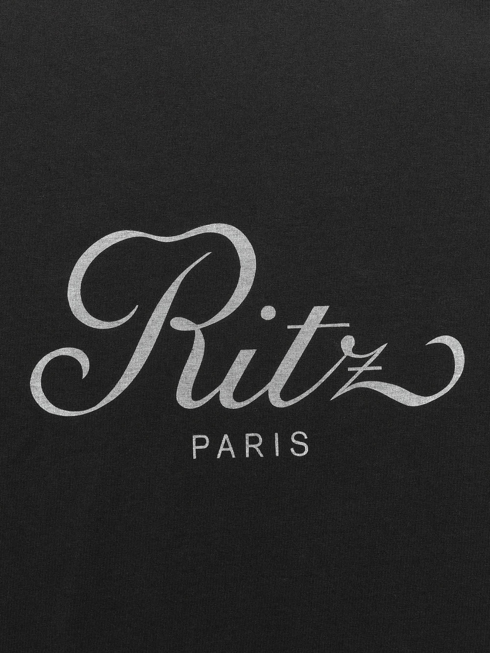 Ritz Men's Cropped Relaxed T Shirt -- Black