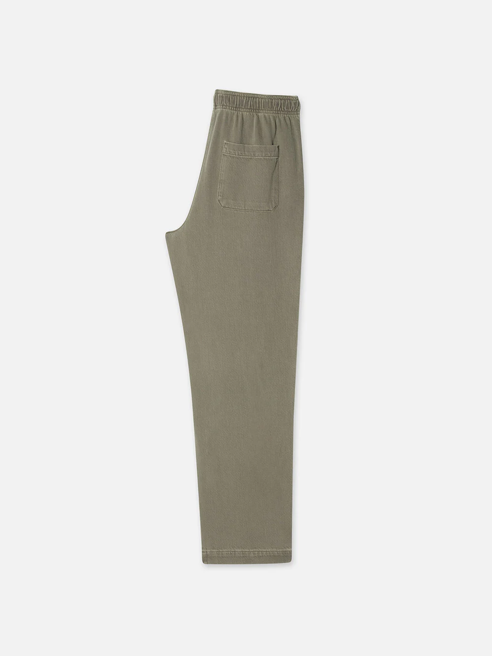 Textured Terry Travel Pant -- Smokey Olive