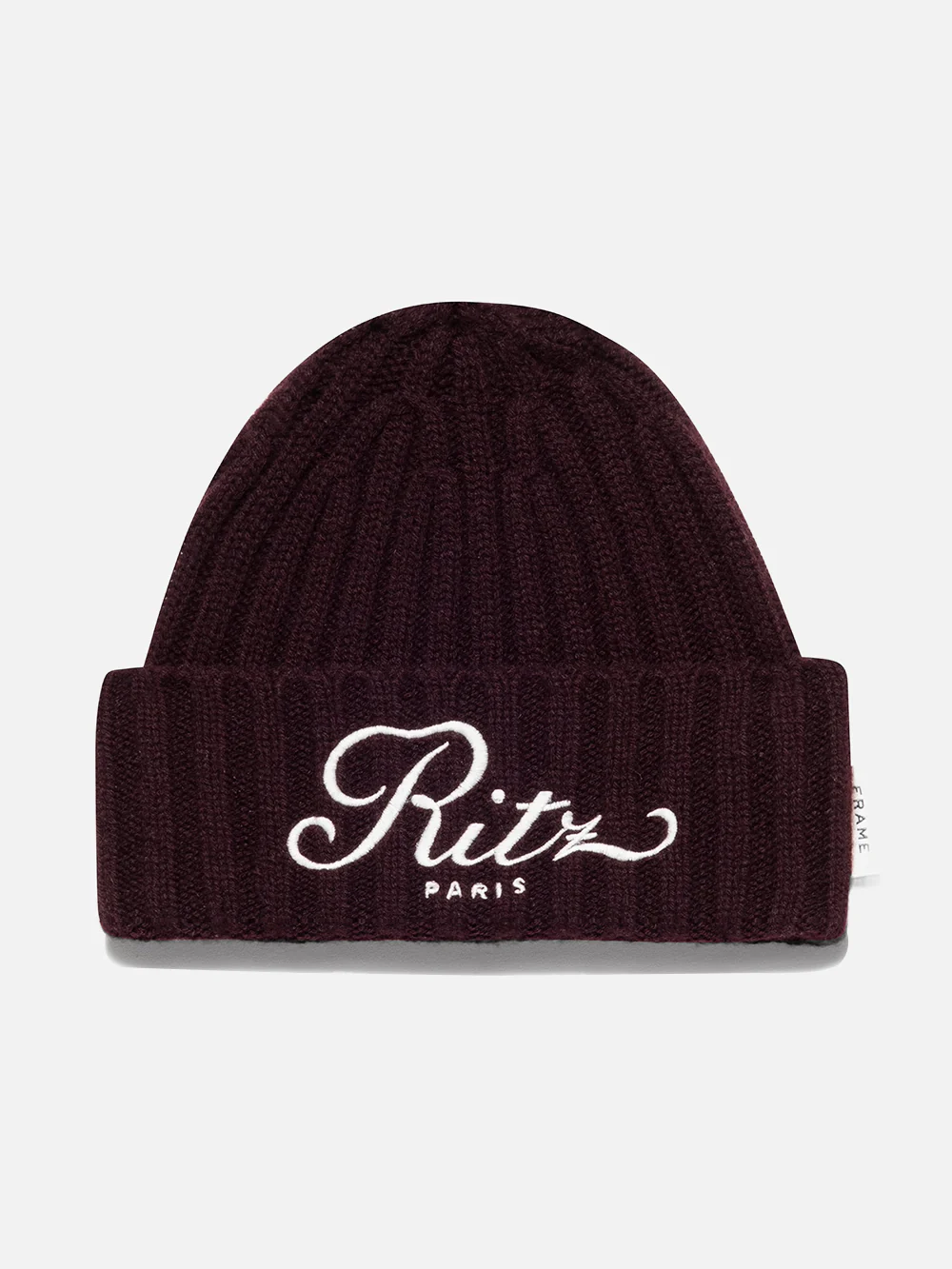 Ritz Cashmere Beanie -- Bordeaux