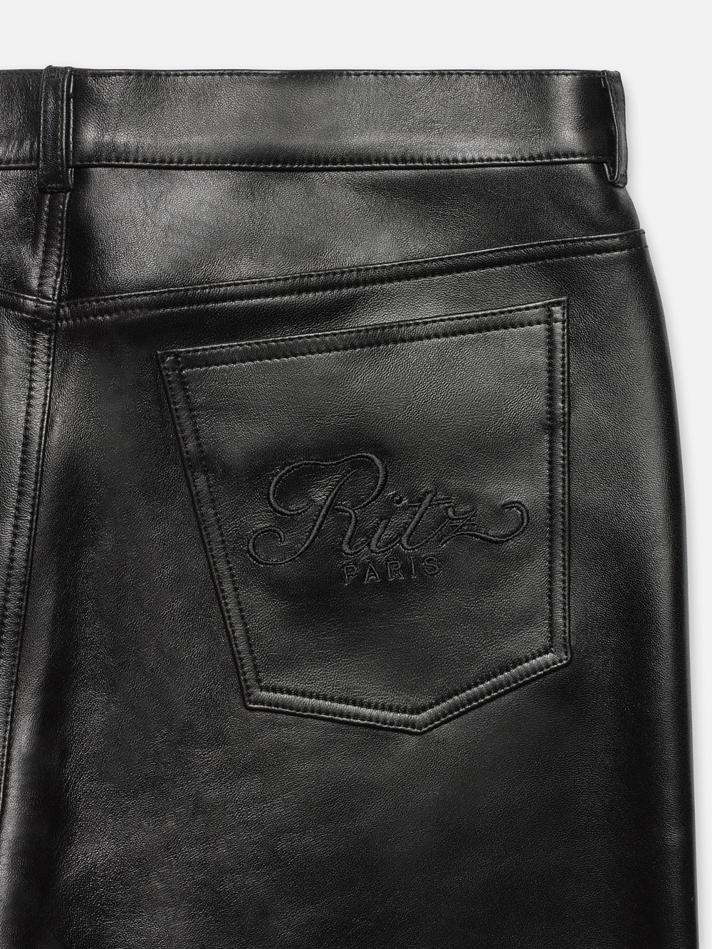 Ritz Men's Leather Pant -- Black