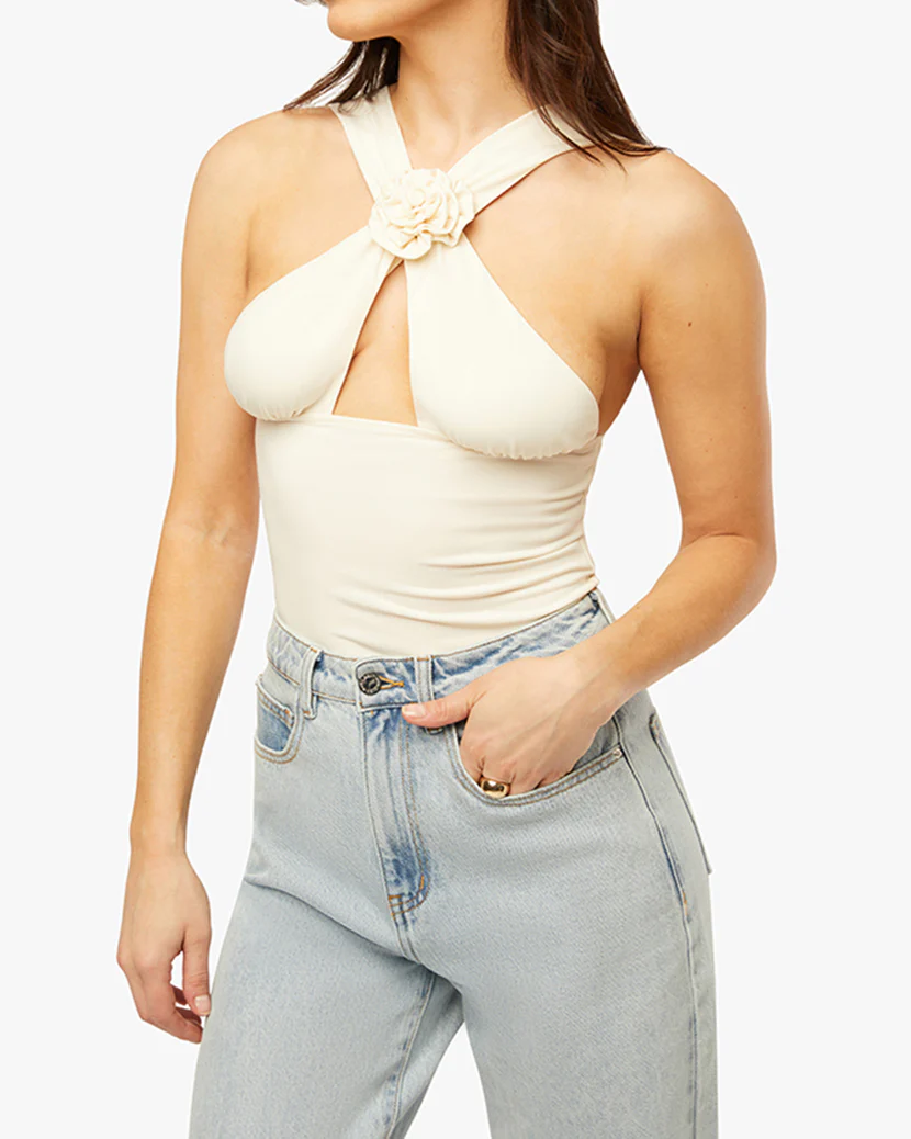 Rose Halter Top