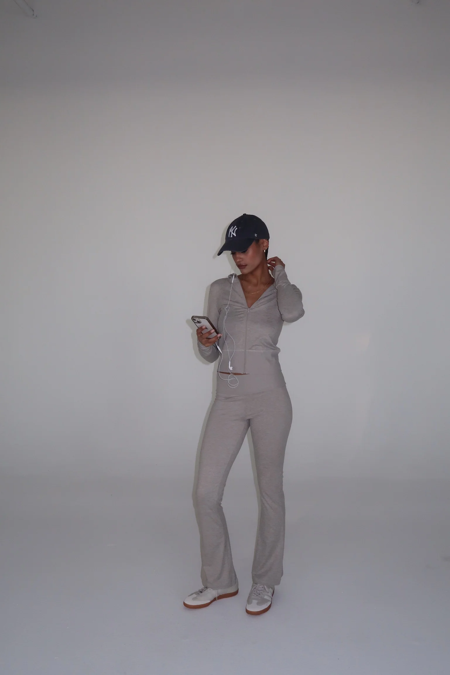 Fitted Zip-Up Hoodie