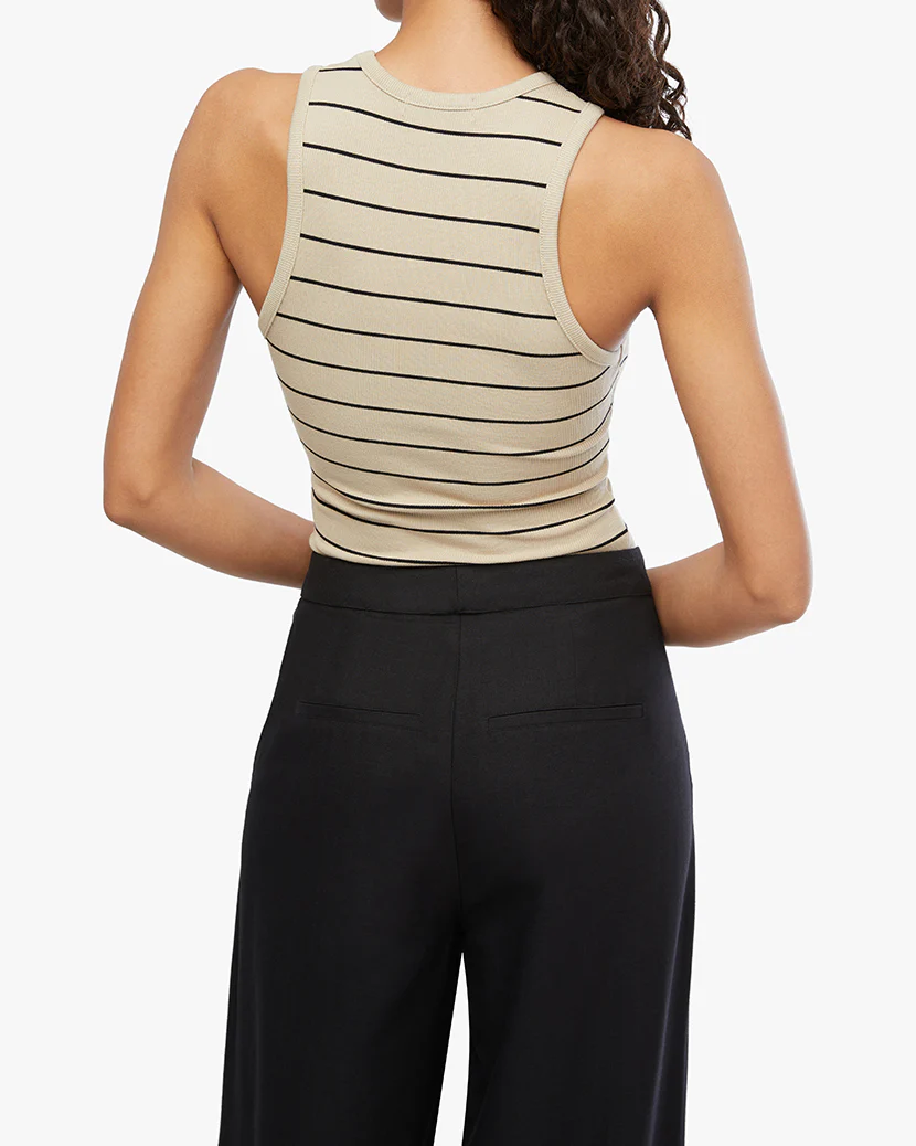 Ribbed Jersey Tank