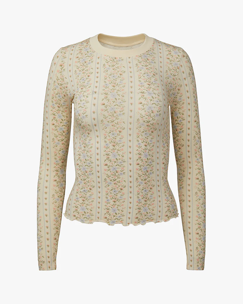 Long Sleeve Crewneck Top