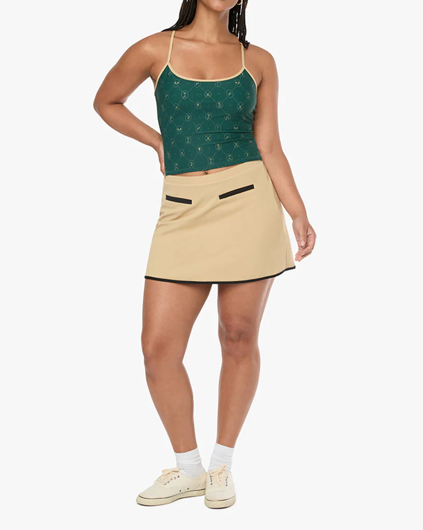 High Rise Mini Skort