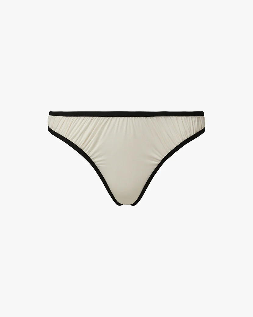 Contrast Scrunchie Scoop Bottom