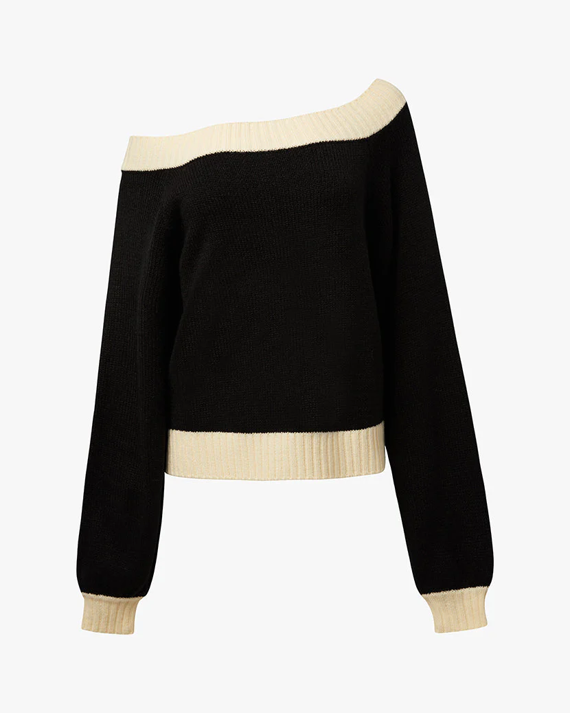 Off Shoulder Sweater