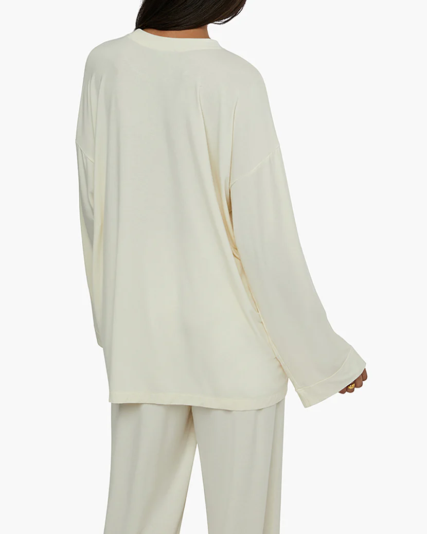 Long Sleeve Oversized Sleep Tee