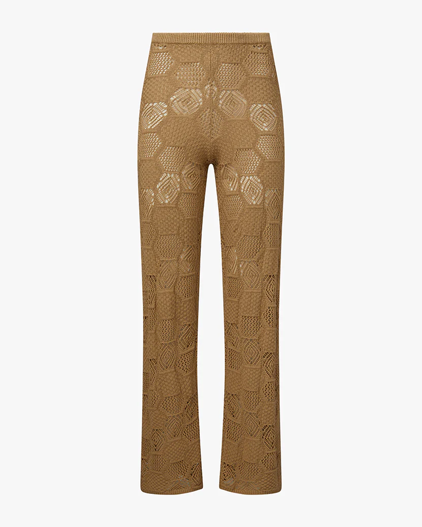 Wide Leg Crochet Pants