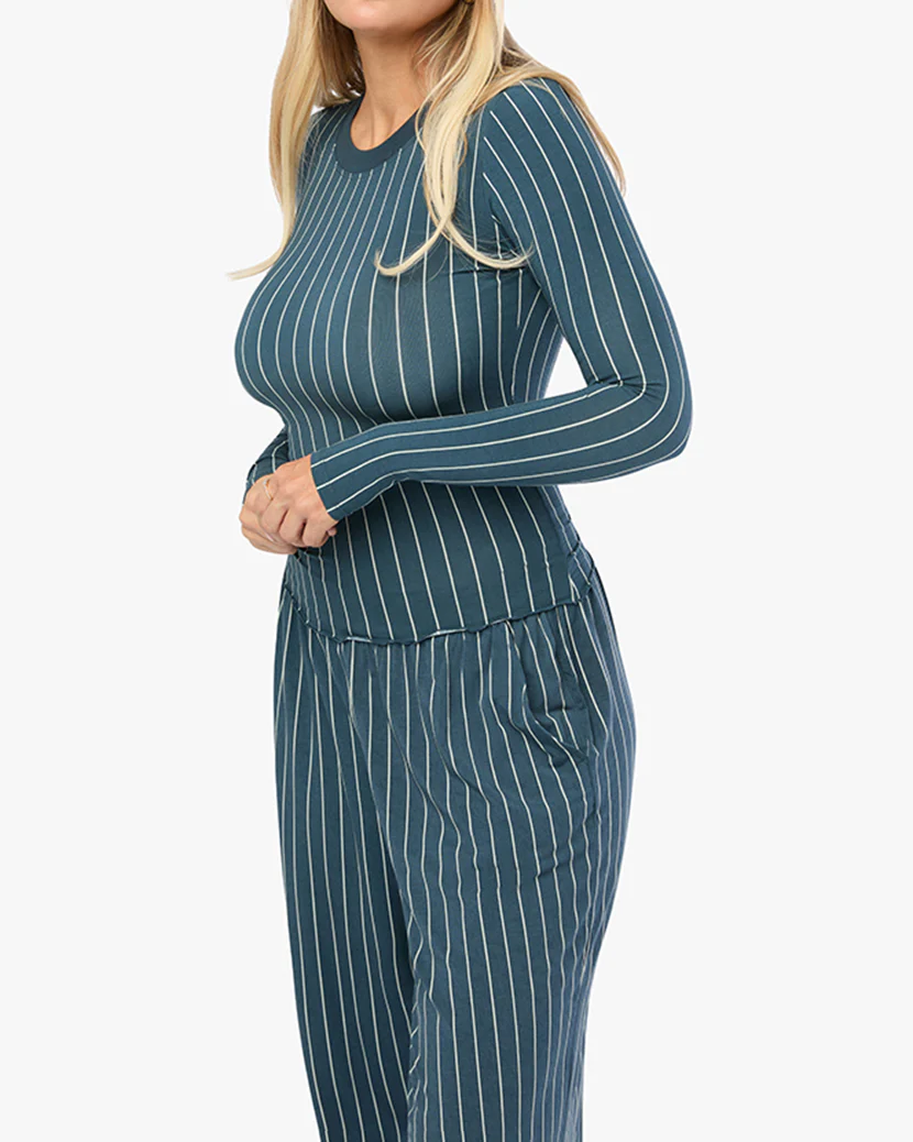 Long Sleeve Crewneck Top