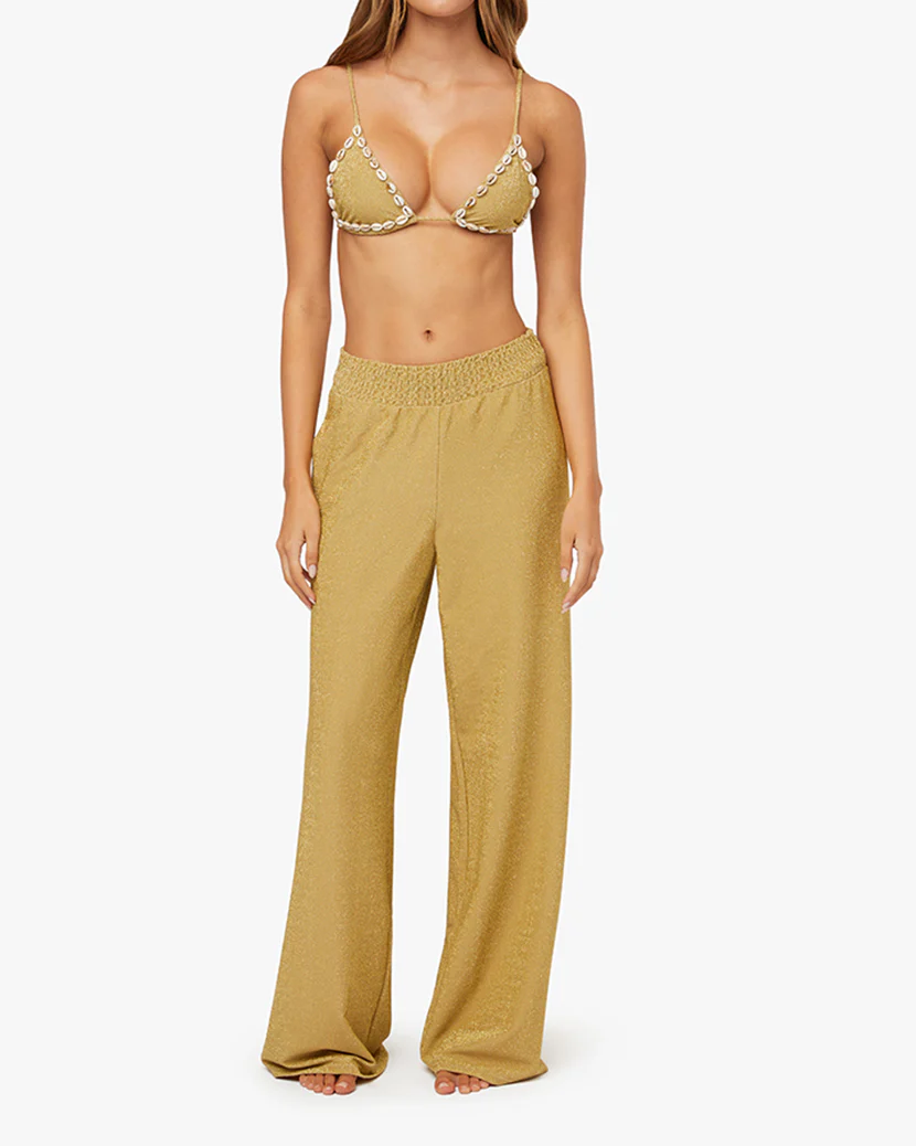 Smocked Pants