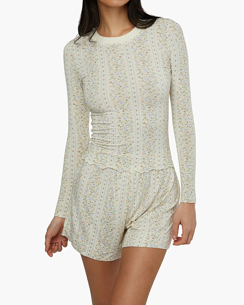 Long Sleeve Crewneck Top