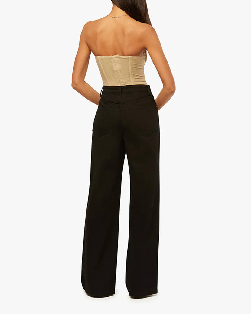 Wide Leg Denim Pant